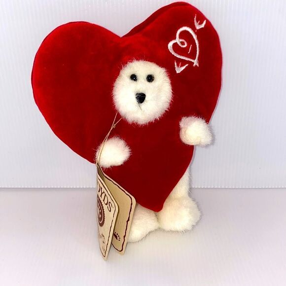 Boyds Bears Plush Ima Softheart-Boyd’s Valentine’s Bear Retired Style 82045 - Picture 1 of 10